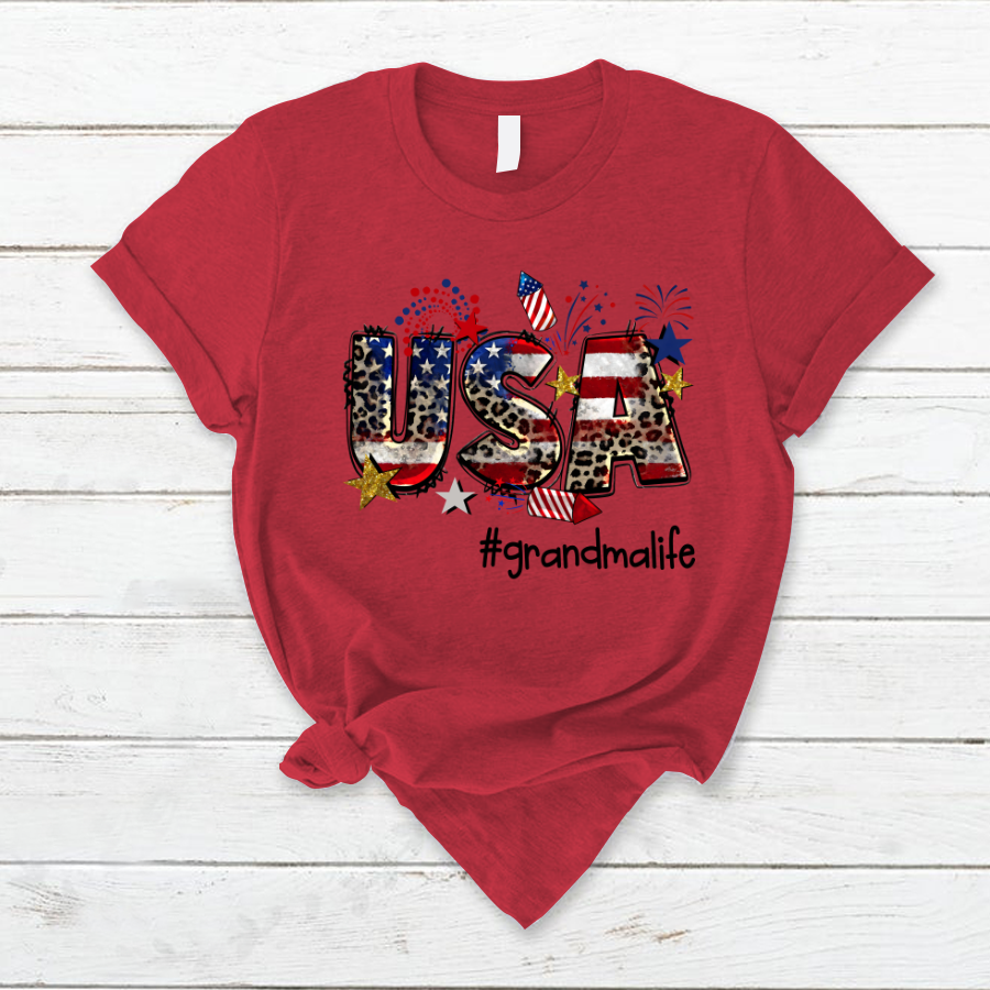 USA 4th of July  grandmalife CL01 T-Shirt
