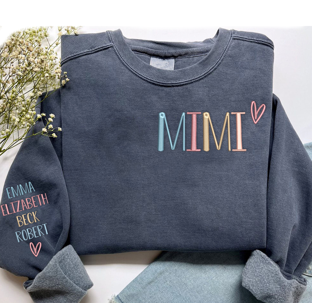 Embroidered Grandma Trend 2024 Sweatshirt
