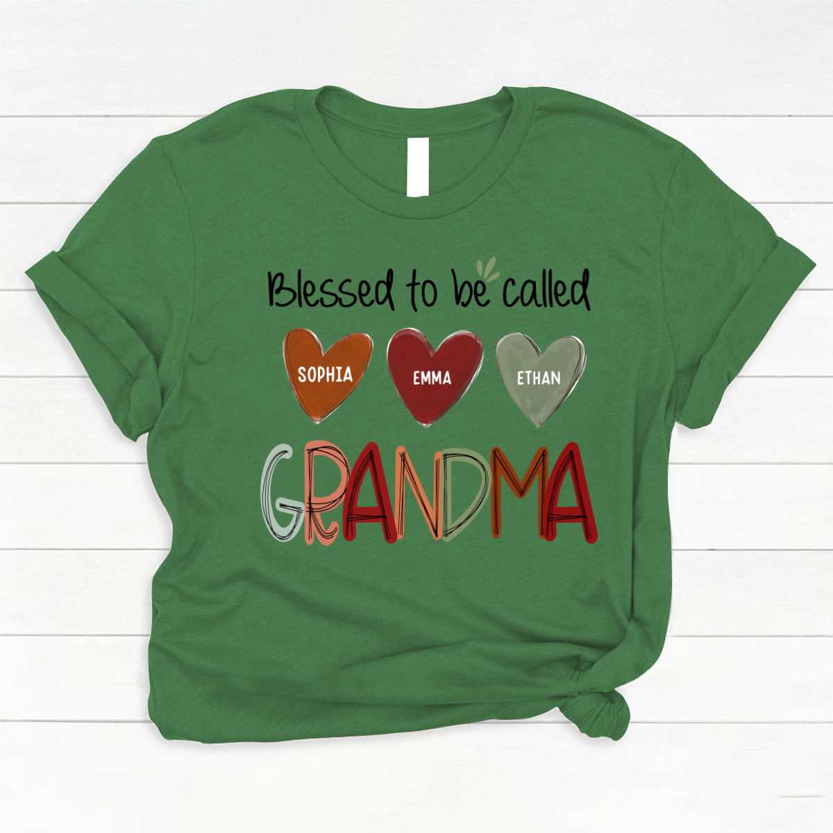 Blessed To Be Called Nana  And Kids  Autumn Fall CL01 Classic Canvas
