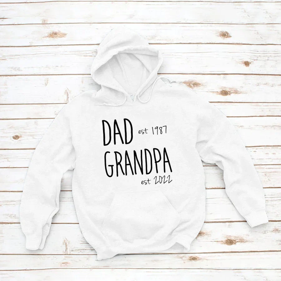 Dad Est Grandpa Est VT2212002 Hoodie