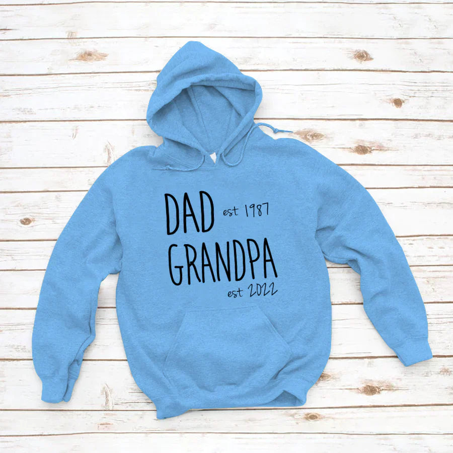 Dad Est Grandpa Est VT2212002 Hoodie