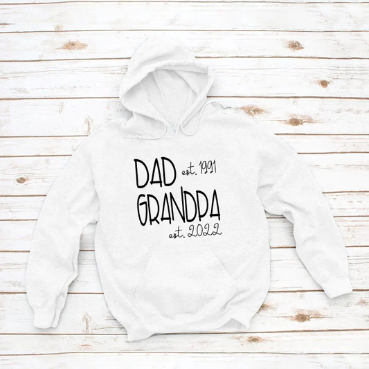 Dad Grandpa Est VT22120061 Hoodie