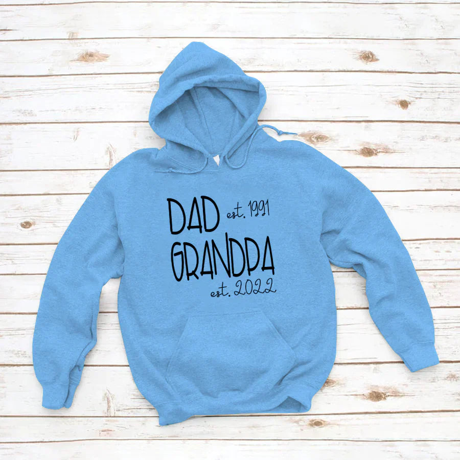 Dad Grandpa Est VT22120061 Hoodie
