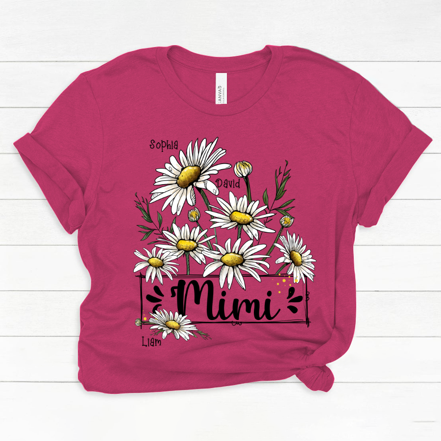 Daisy For Grandma And Kids LTP01 Classic Canvas