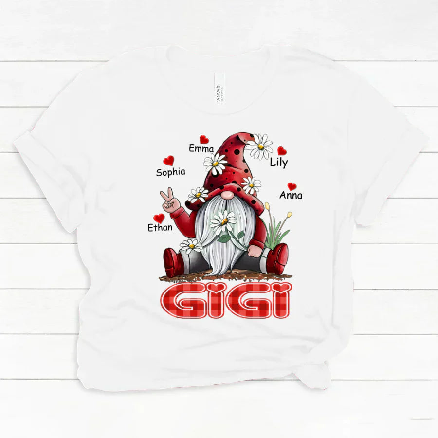 Gigi Gnome Heart Kids VT22120072 Classic Canvas