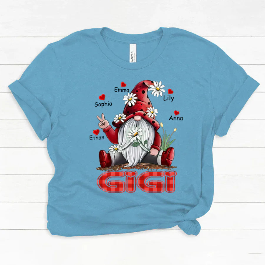 Gigi Gnome Heart Kids VT22120072 Classic Canvas