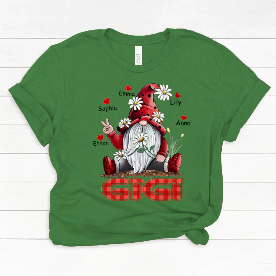 Gigi Gnome Heart Kids VT22120072 Classic Canvas