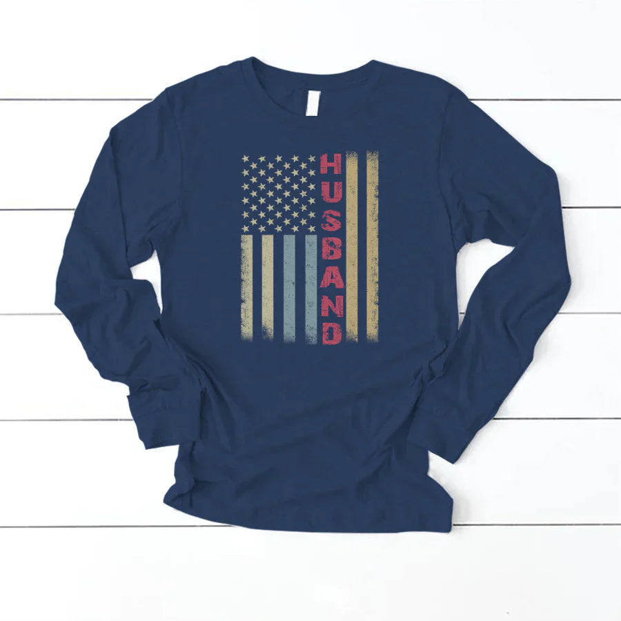 Husband Flag VTN221126 Longsleeve