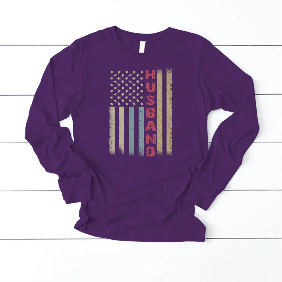 Husband Flag VTN221126 Longsleeve