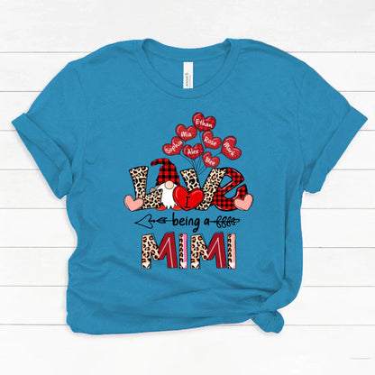 I Love Being A Mimi Gnome Leopard Classic Canvas