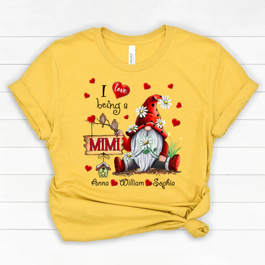 I Love Being A Mimi Heart VT2212001 Classic Canvas