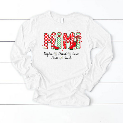 Mimi Watermelon And Grandkids Sweet Summer Time Shirt