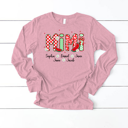 Mimi Watermelon And Grandkids Sweet Summer Time Shirt