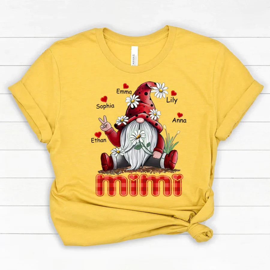 Mimi Gnome Heart Kids VT22120072 Classic Canvas