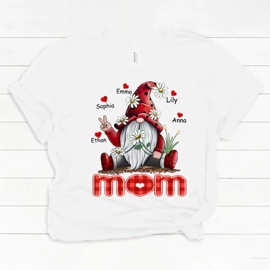 Mom Gnome Heart Kids VT22120072 Classic Canvas
