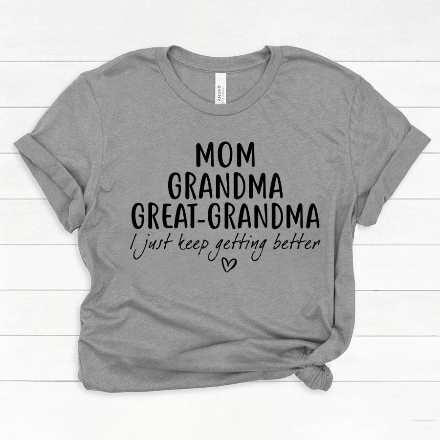 Mom Grandma Great Grandma CL01 Classic Canvas