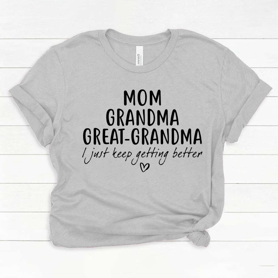 Mom Grandma Great Grandma CL01 Classic Canvas