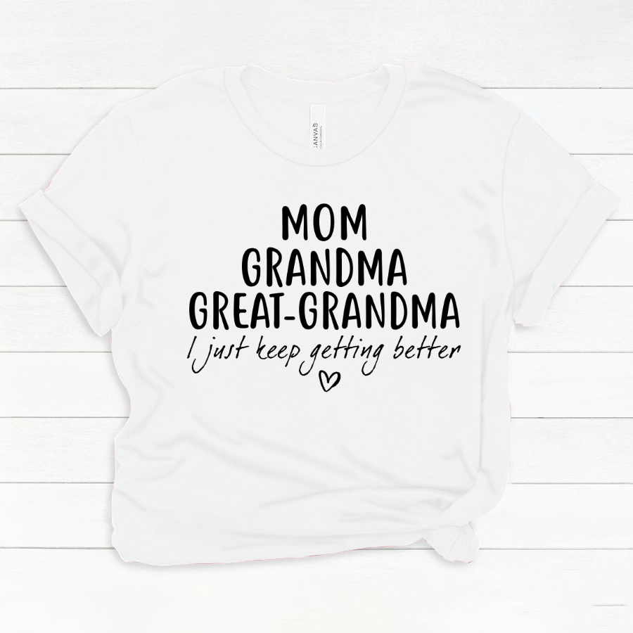 Mom Grandma Great Grandma CL01 Classic Canvas