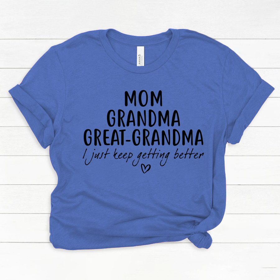Mom Grandma Great Grandma CL01 Classic Canvas