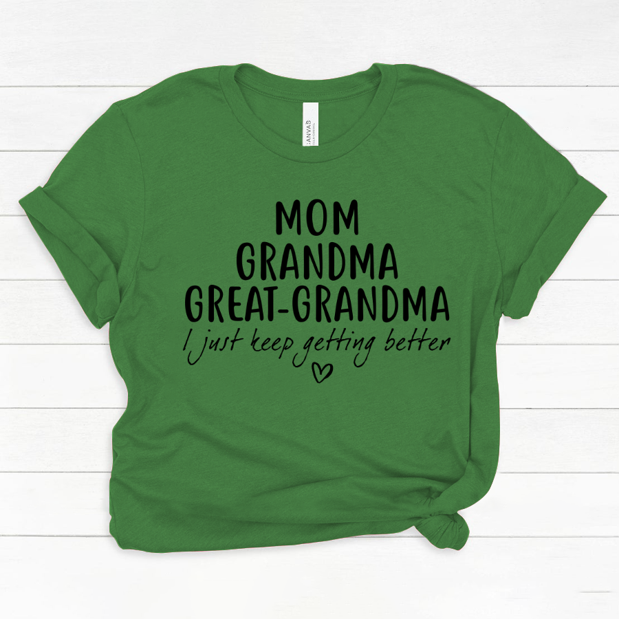 Mom Grandma Great Grandma CL01 Classic Canvas