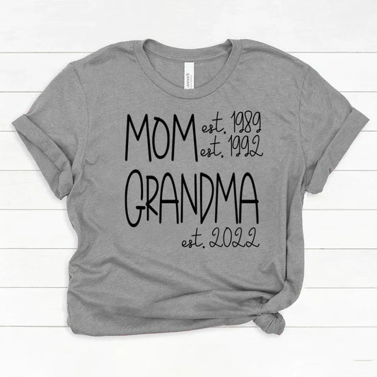 Mom Grandma New Est Sweet VT22120041 Classic Canvas