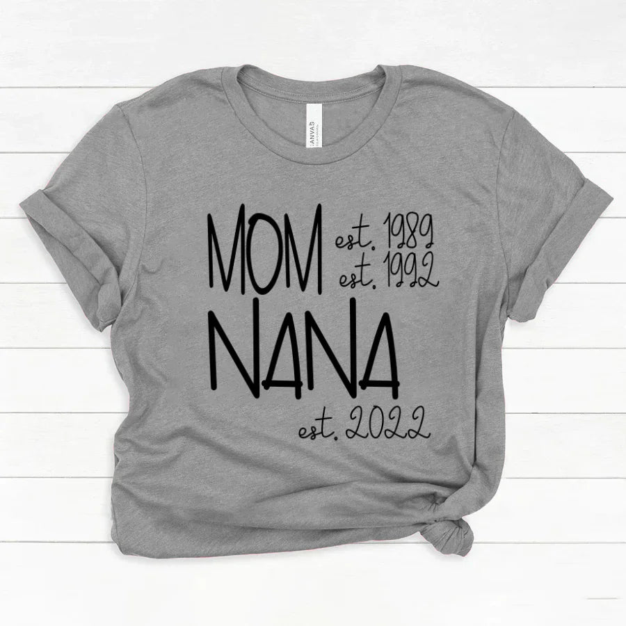 Mom Nana Est VTN221125 Classic Canvas