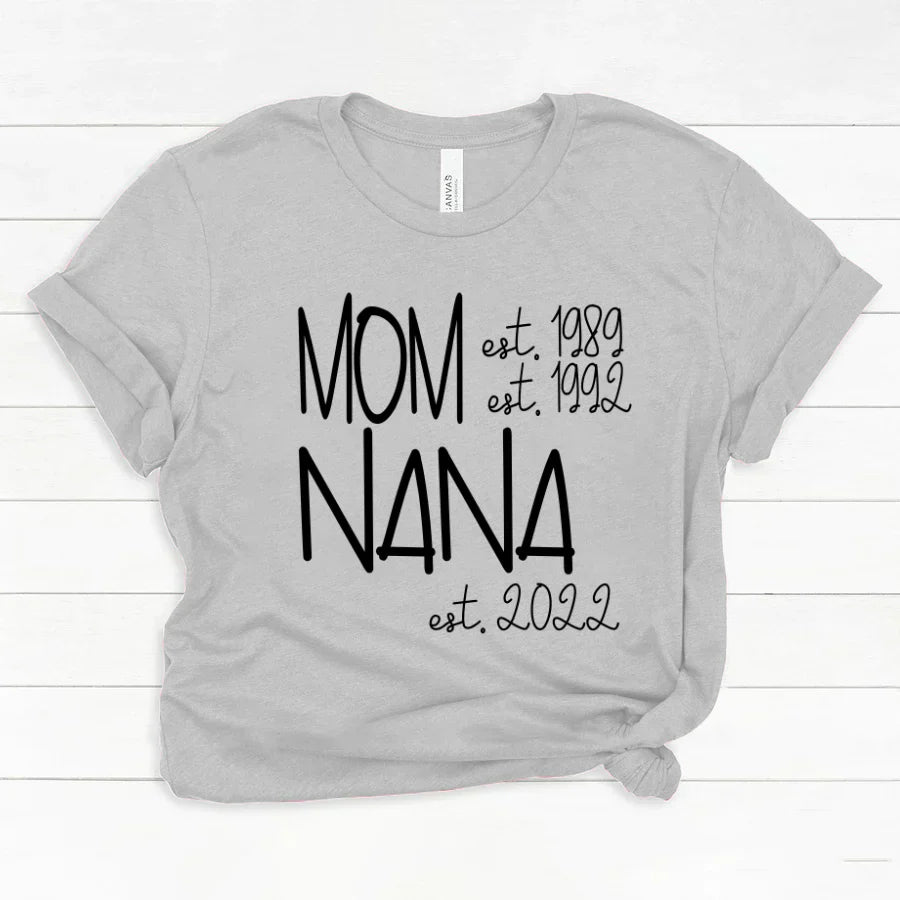 Mom Nana Est VTN221125 Classic Canvas