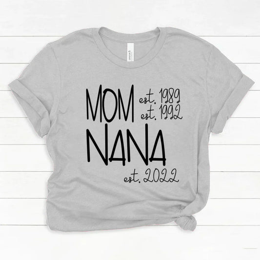 Mom Nana Est VTN221125 Classic Canvas
