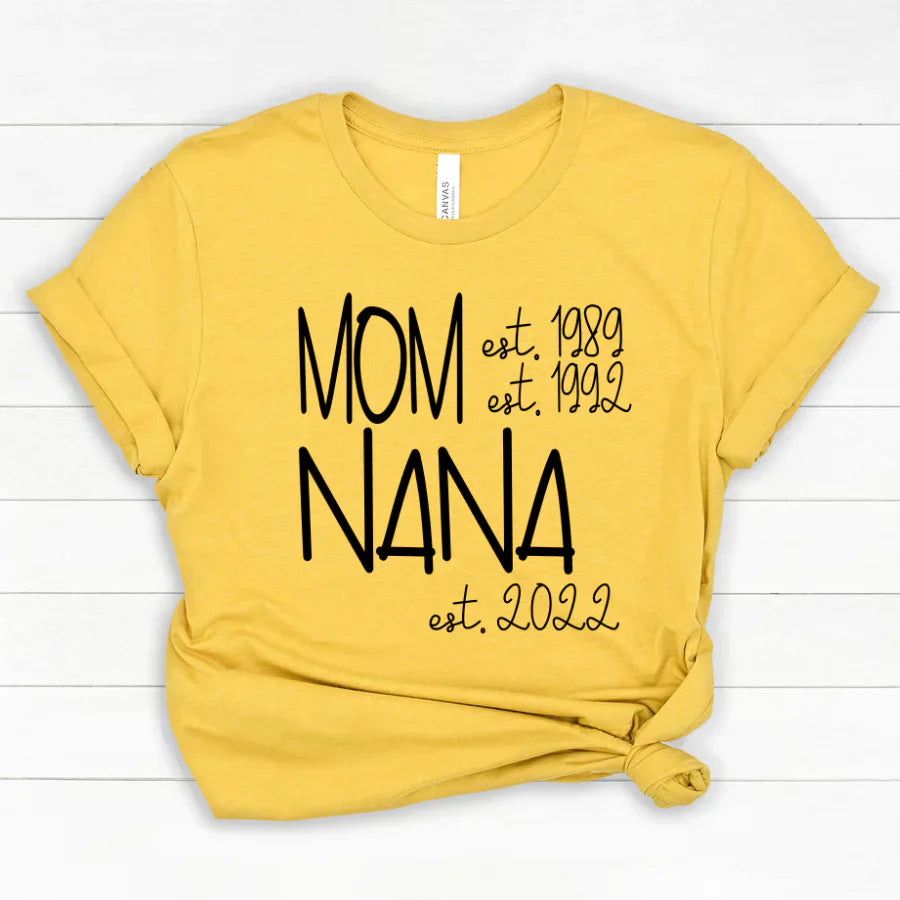 Mom Nana Est VTN221125 Classic Canvas