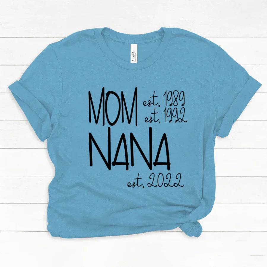 Mom Nana Est VTN221125 Classic Canvas