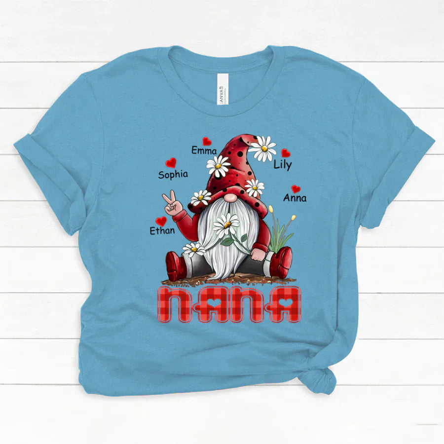 Nana Gnome Heart Kids VT22120072 Classic Canvas