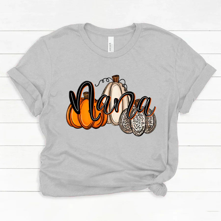 Nana Pumpkins Leopard Autumn Classic Canvas