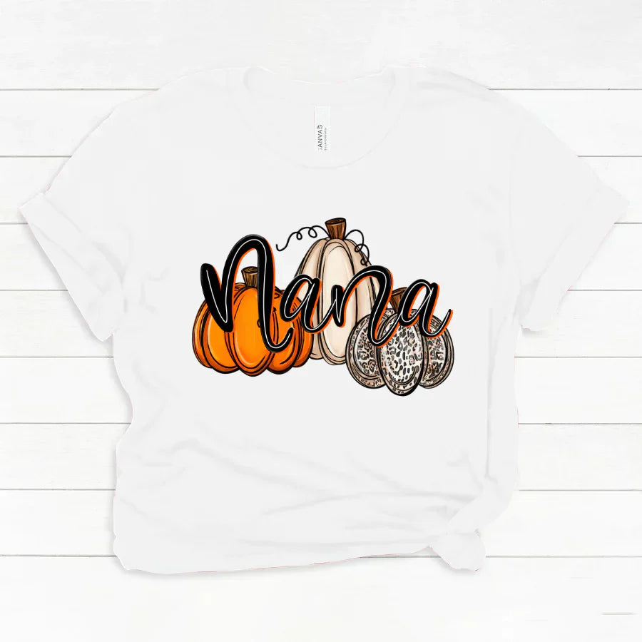 Nana Pumpkins Leopard Autumn Classic Canvas
