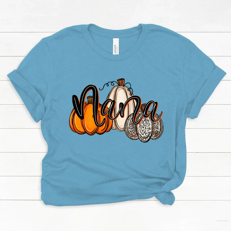 Nana Pumpkins Leopard Autumn Classic Canvas
