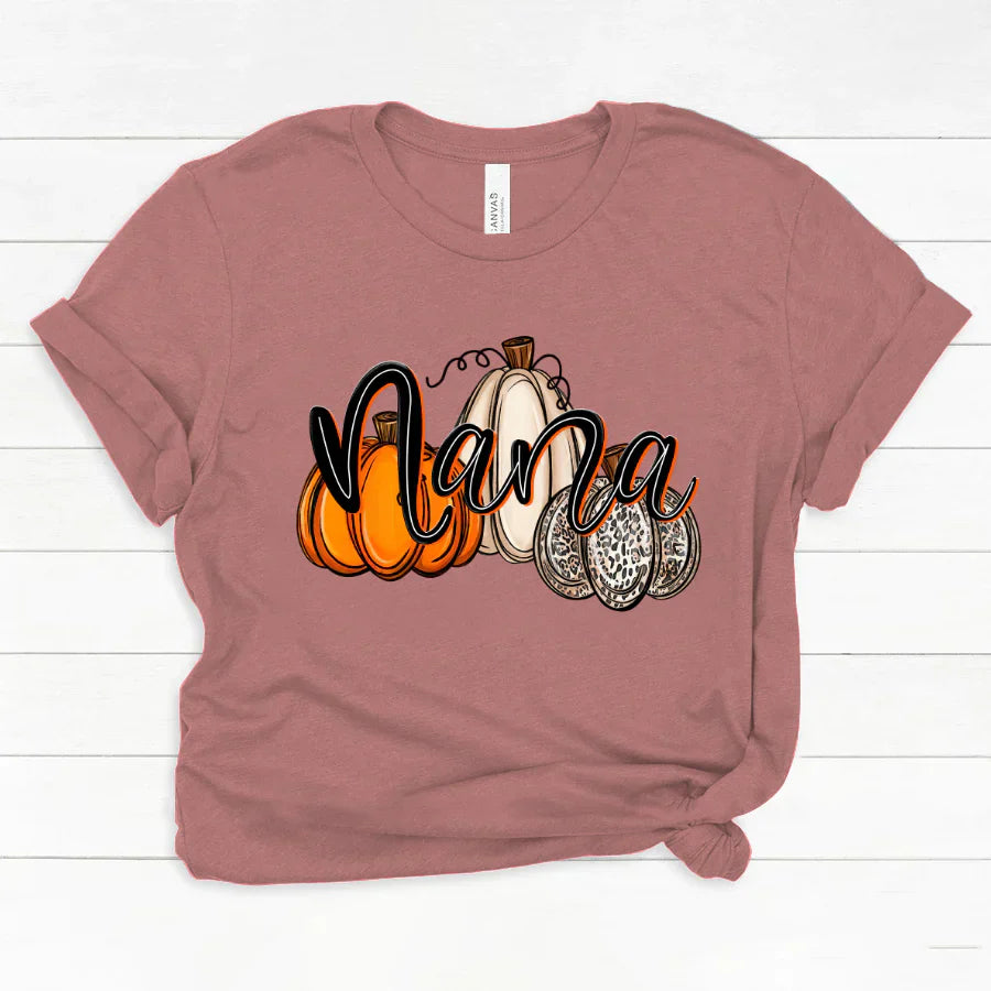 Nana Pumpkins Leopard Autumn Classic Canvas