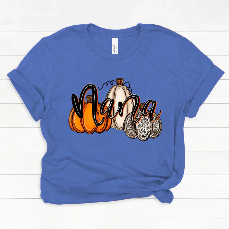 Nana Pumpkins Leopard Autumn Classic Canvas