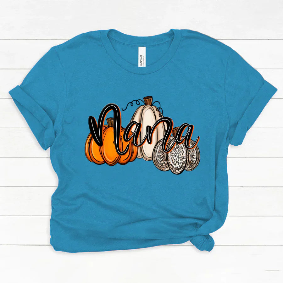 Nana Pumpkins Leopard Autumn Classic Canvas