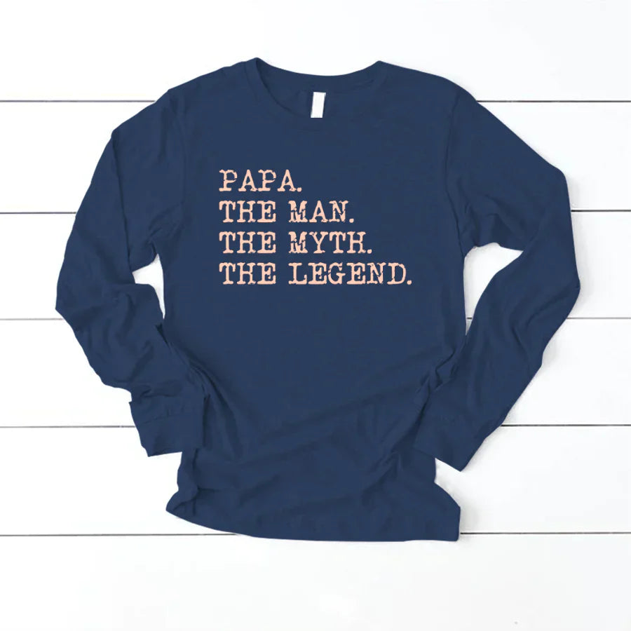 Papa The Legend VTN221125 Longsleeve