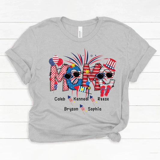 Patriotic Doodle 4th Of July Meme And Grandkid CTH01 Classic Canvas