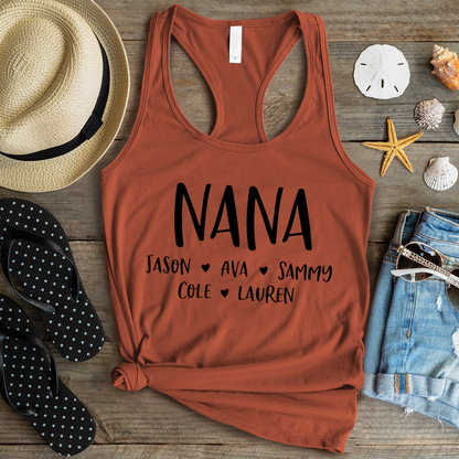 Personalized Nana Shirt, Mother's Day Gifts For Grandma