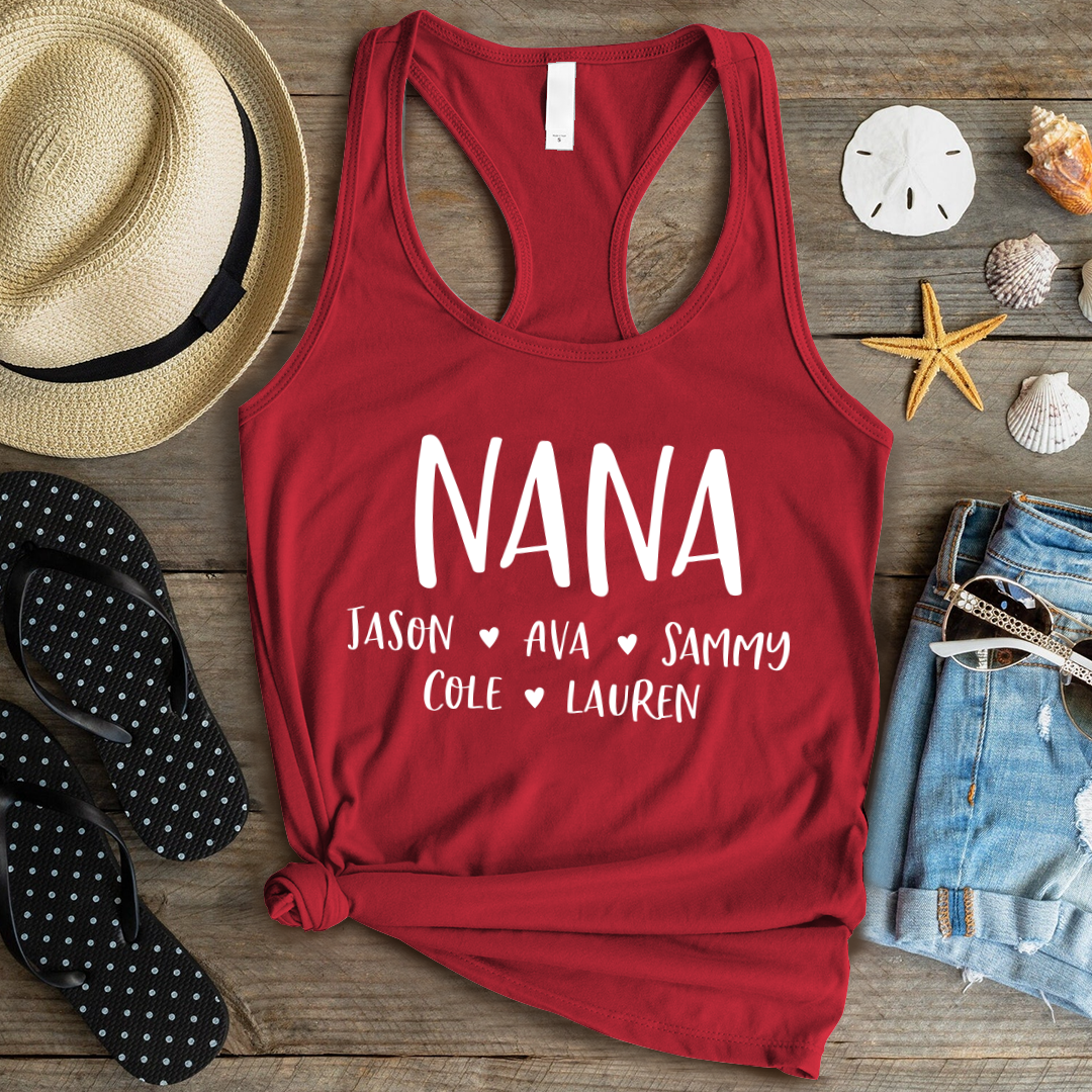 Personalized Nana Shirt, Mother's Day Gifts For Grandma