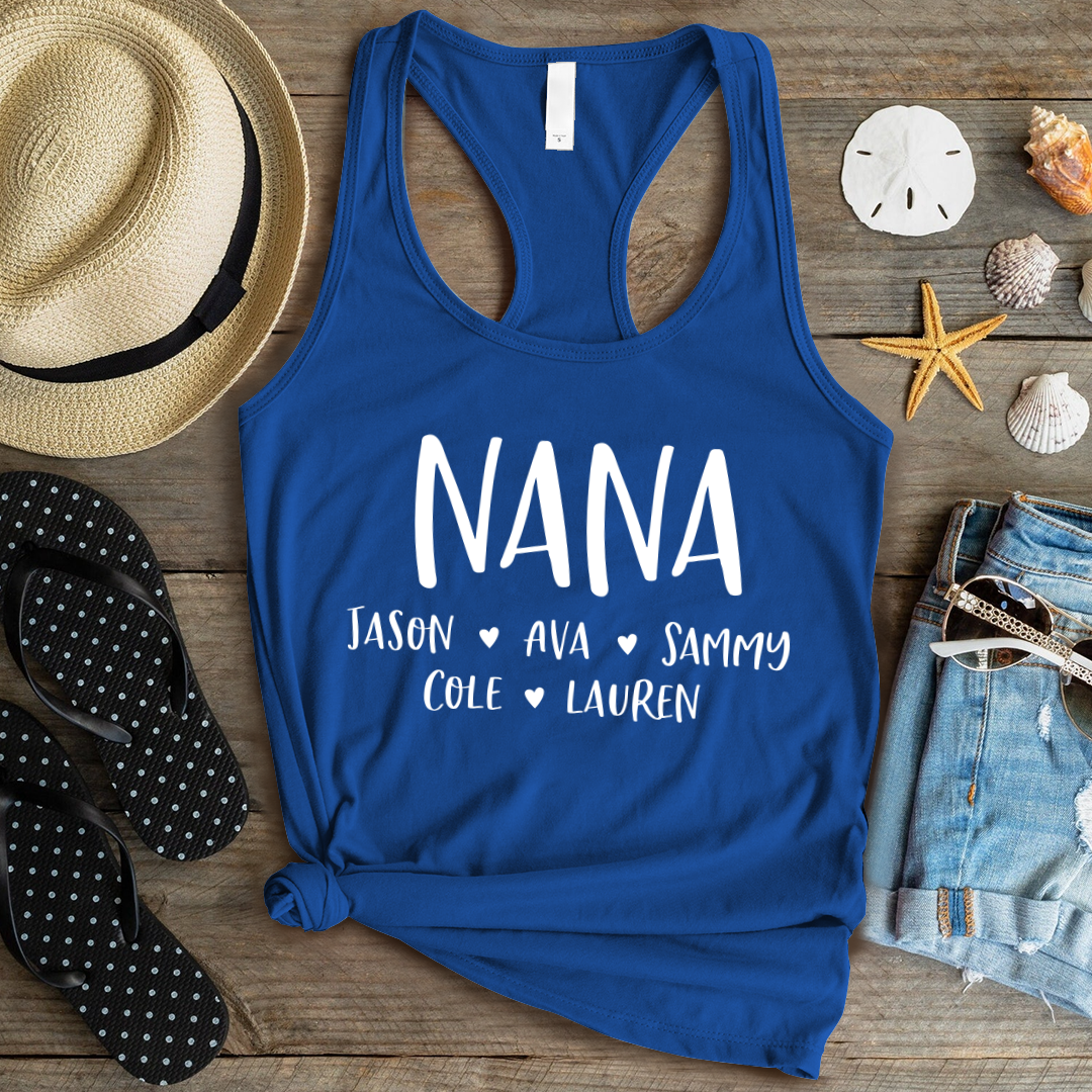 Personalized Nana Shirt, Mother's Day Gifts For Grandma
