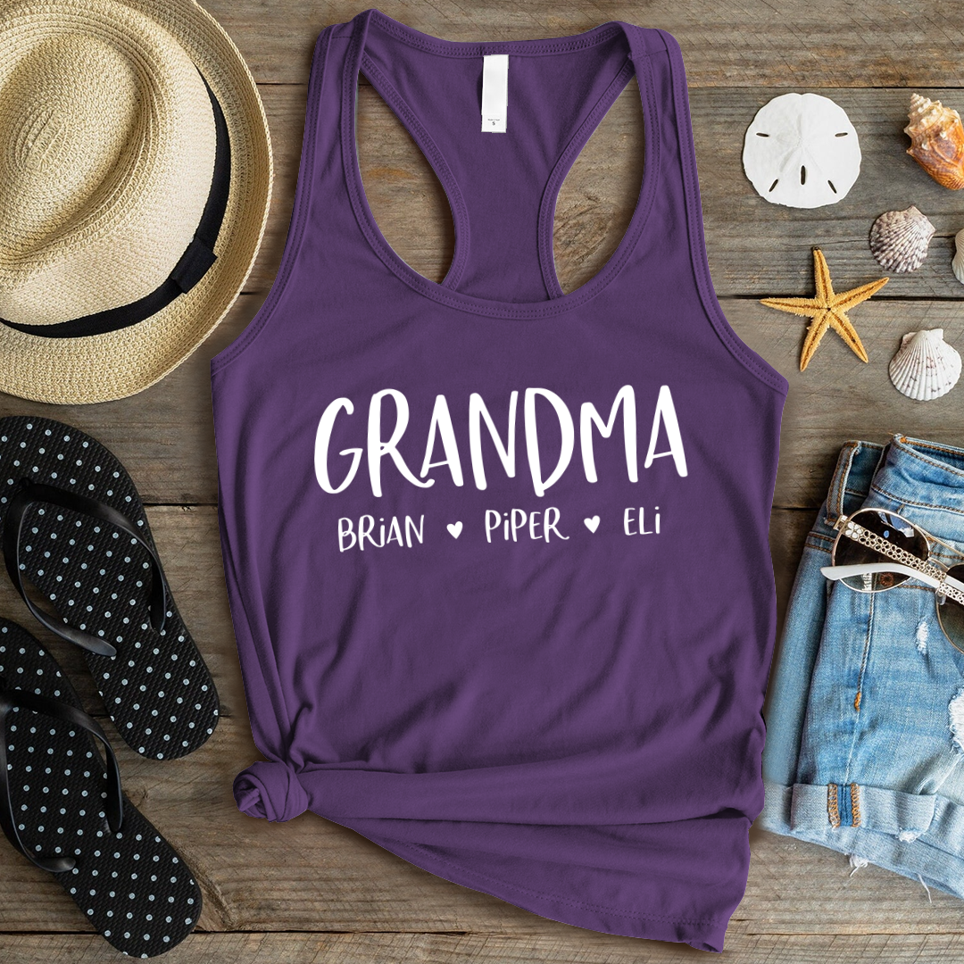 Personalized Grandma Shirt, Mother's Day Gifts For Grandma