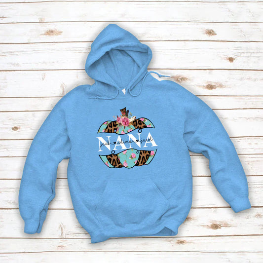 Personalized Nana Pumpkin Flower 2022 Hoodie