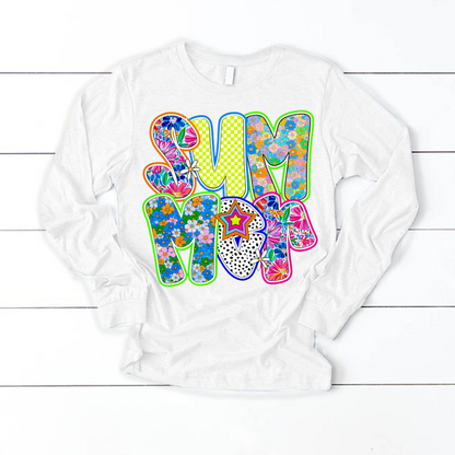 Summer floral Hello Summer Shirt