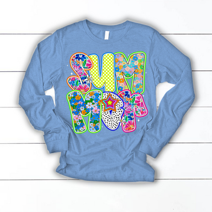 Summer floral Hello Summer Shirt