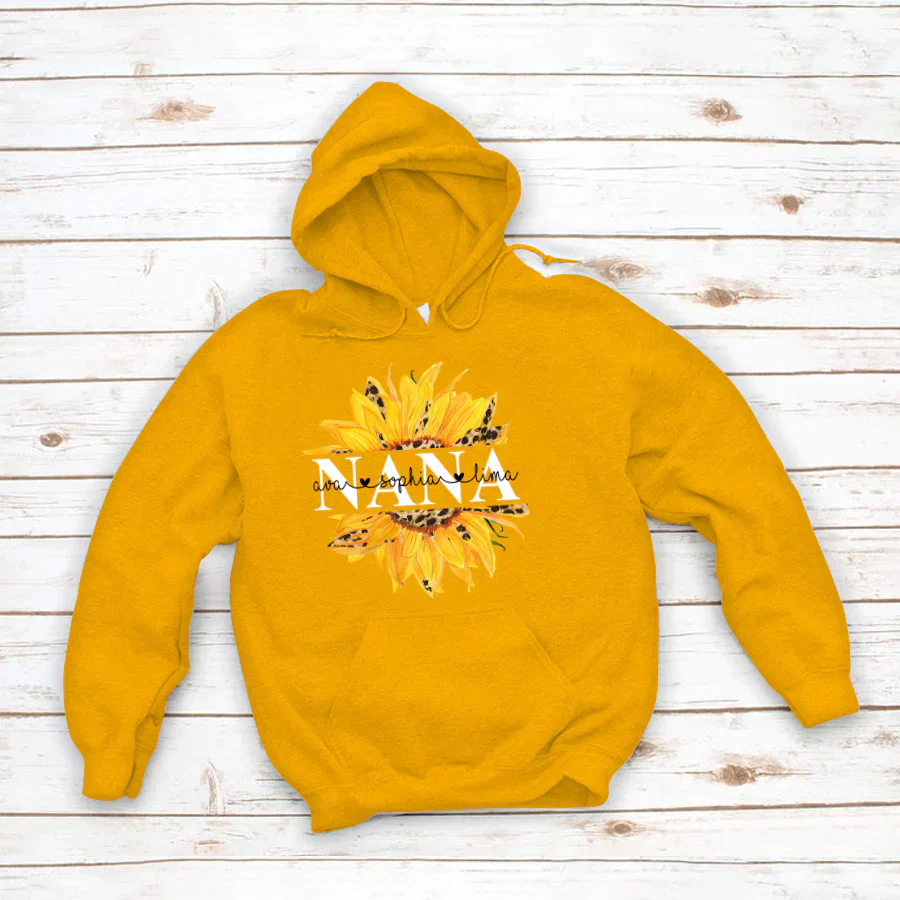 Sunflowers Nana And Kids VTN221126 Hoodie
