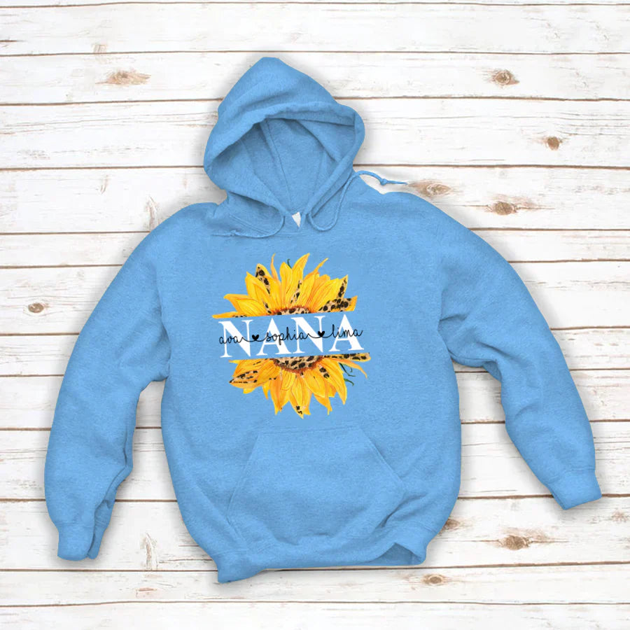 Sunflowers Nana And Kids VTN221126 Hoodie