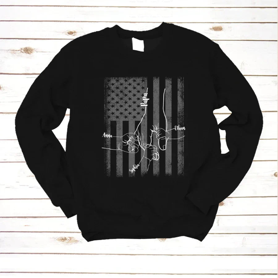 They Call Me Papa Hands Flag VTN221126 Sweatshirt