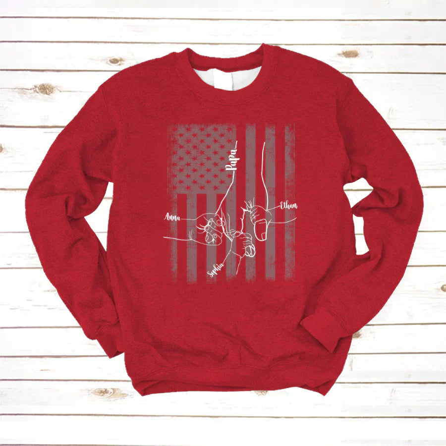 They Call Me Papa Hands Flag VTN221126 Sweatshirt